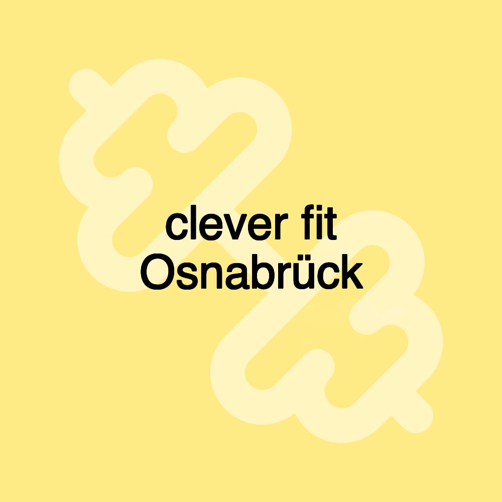 clever fit Osnabrück