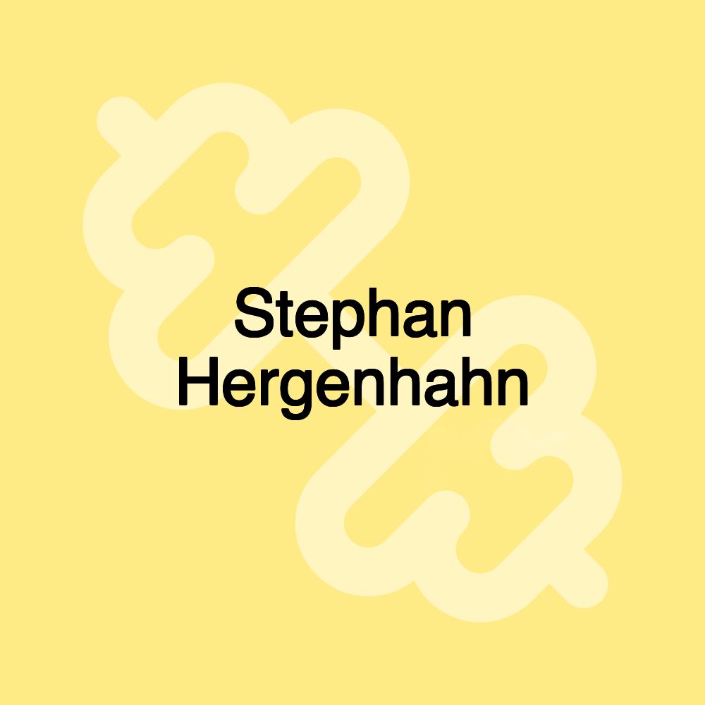 Stephan Hergenhahn