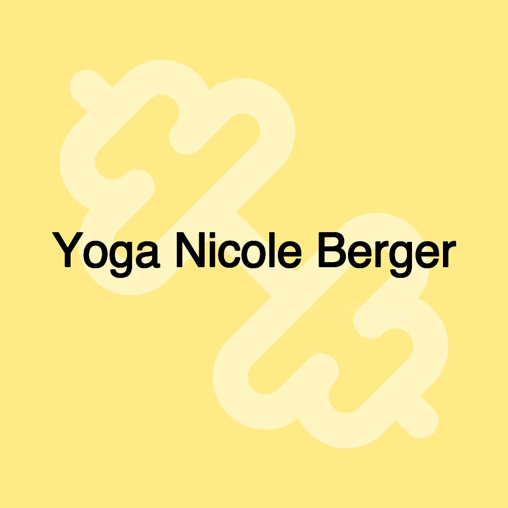 Yoga Nicole Berger