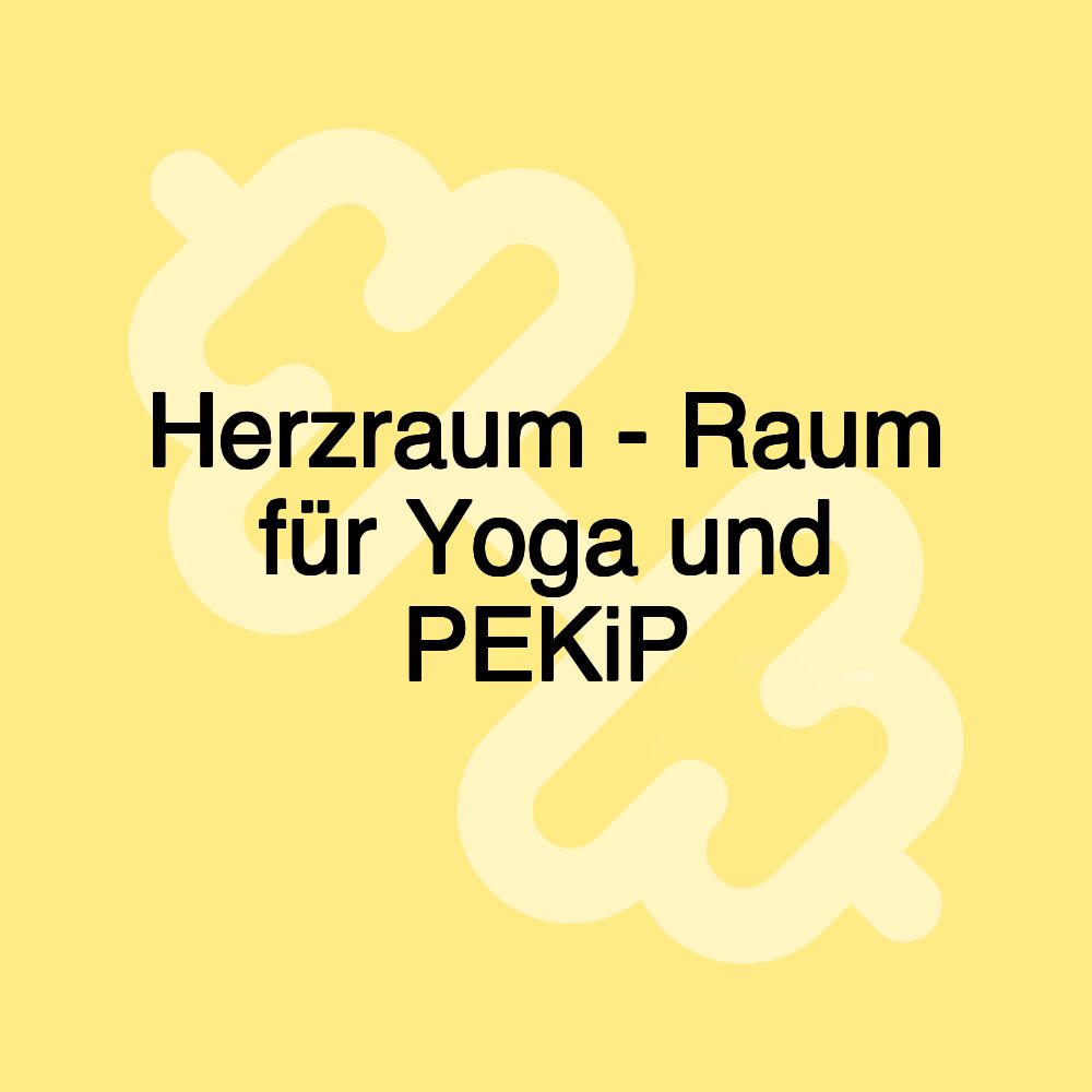 Herzraum - Raum für Yoga und PEKiP