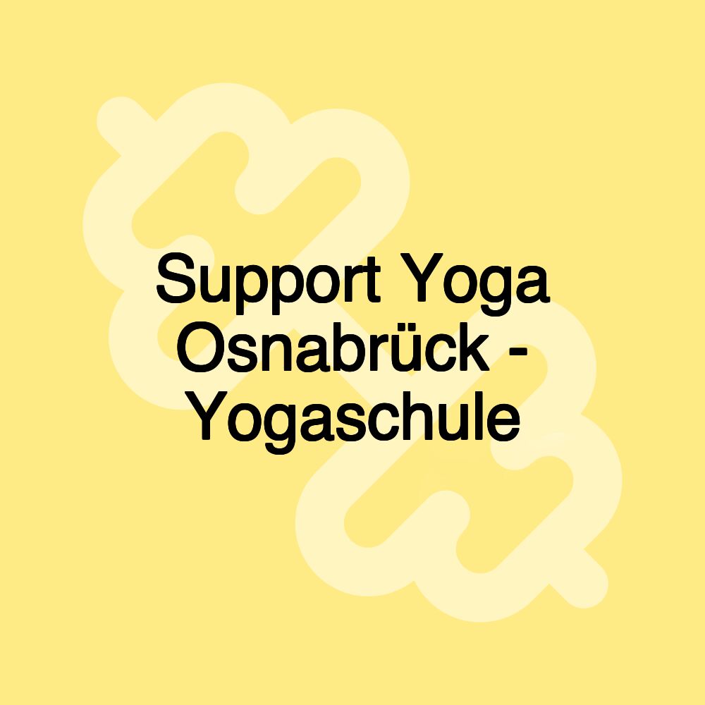 Support Yoga Osnabrück - Yogaschule