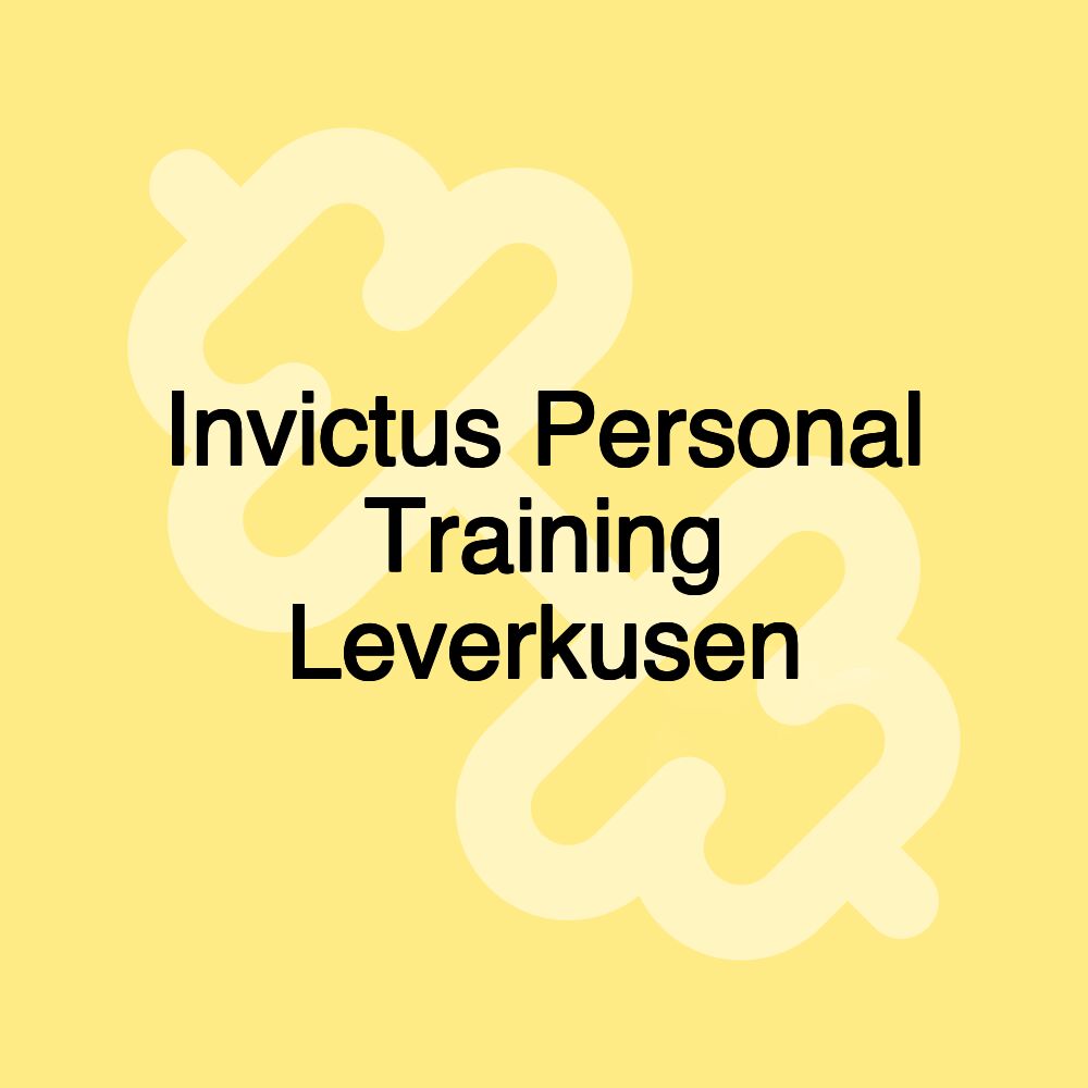 Invictus Personal Training Leverkusen