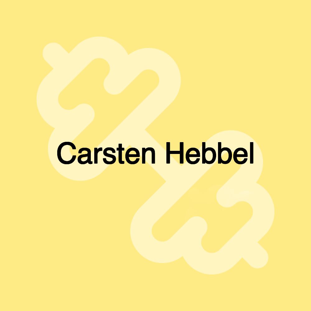 Carsten Hebbel