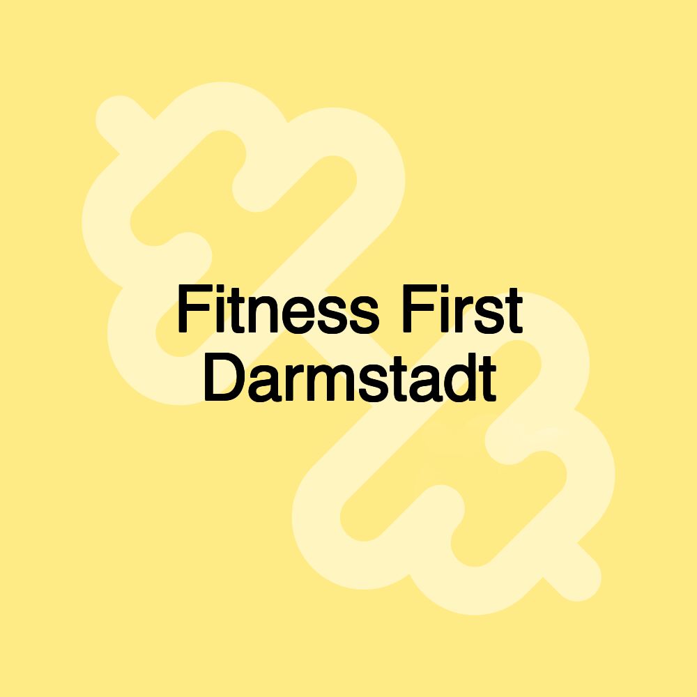 Fitness First Darmstadt - Neckarstraße