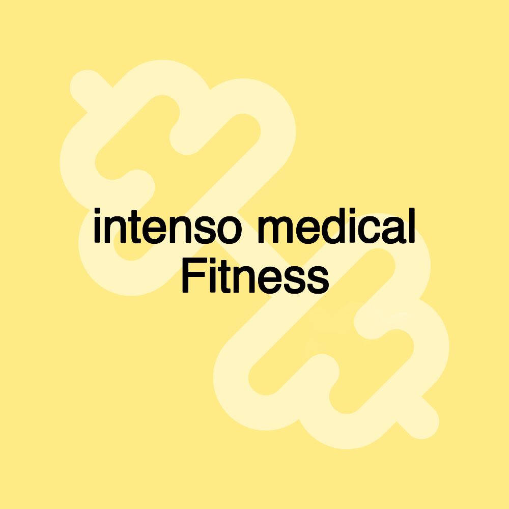 intenso medical Fitness