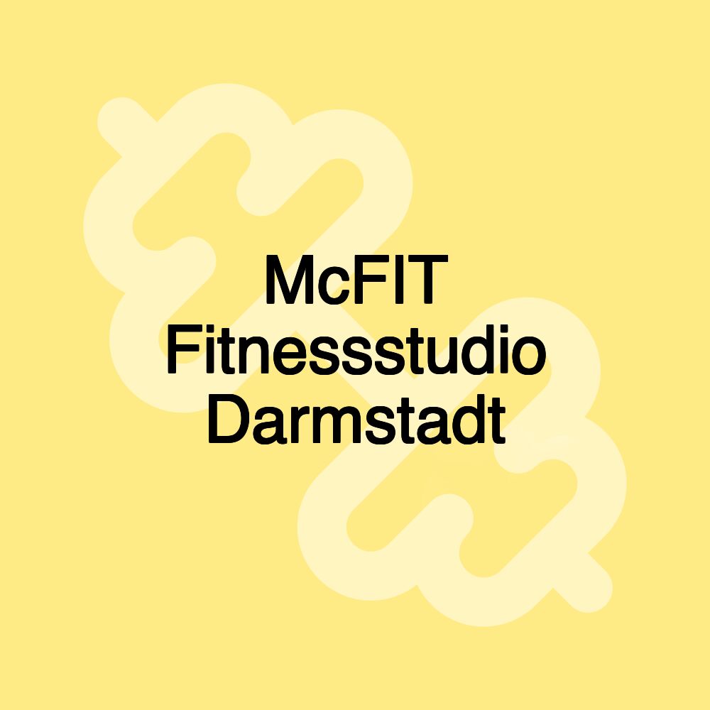 McFIT Fitnessstudio Darmstadt