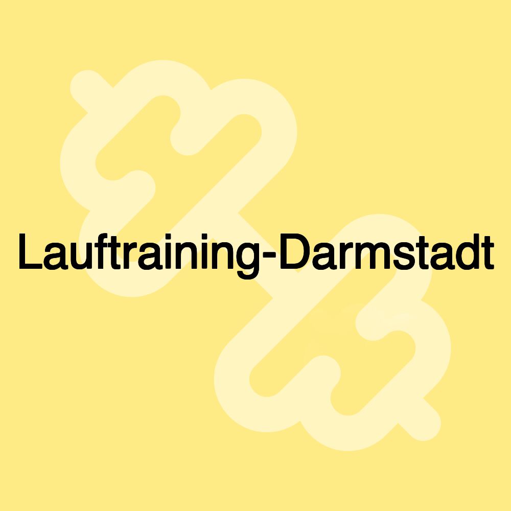 Lauftraining-Darmstadt