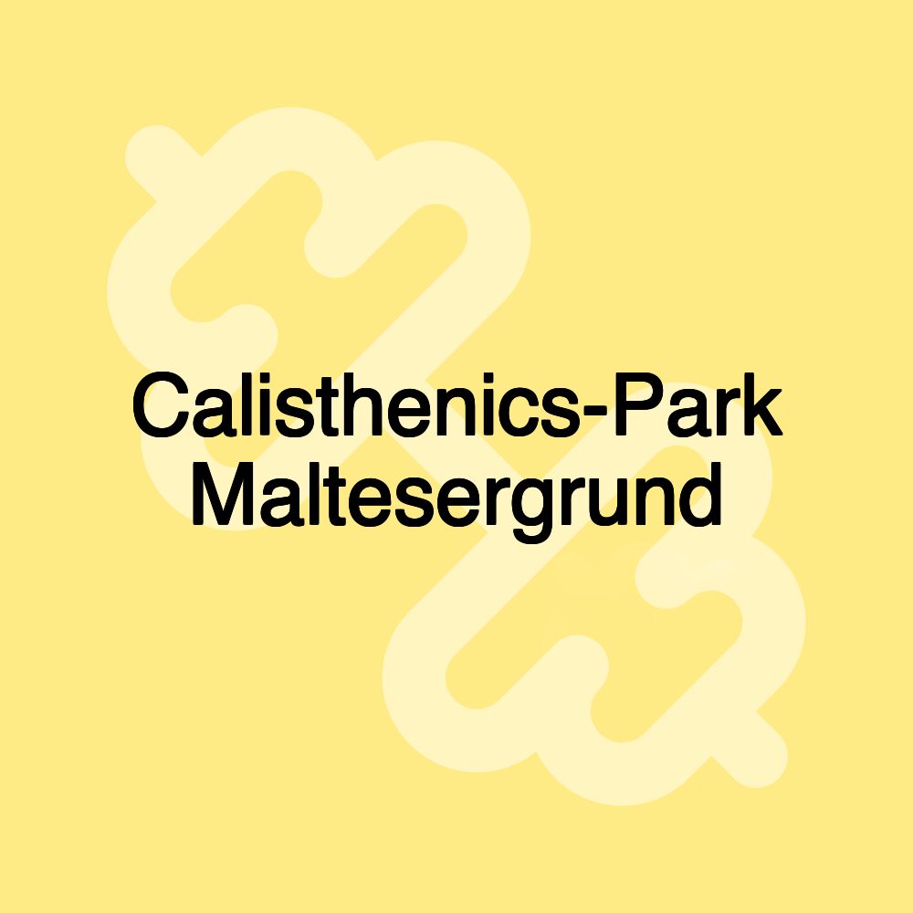 Calisthenics-Park Maltesergrund