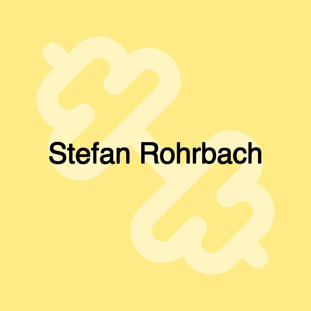 Stefan Rohrbach