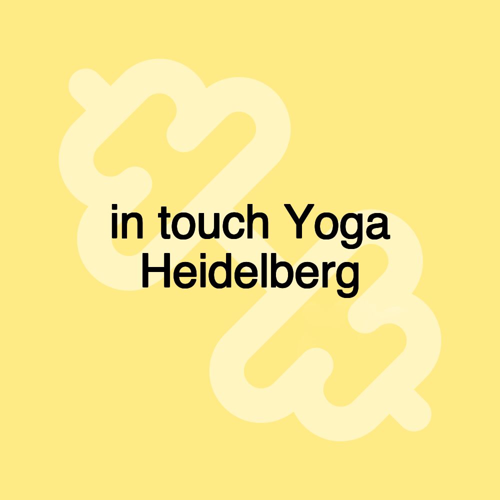 in touch Yoga Heidelberg