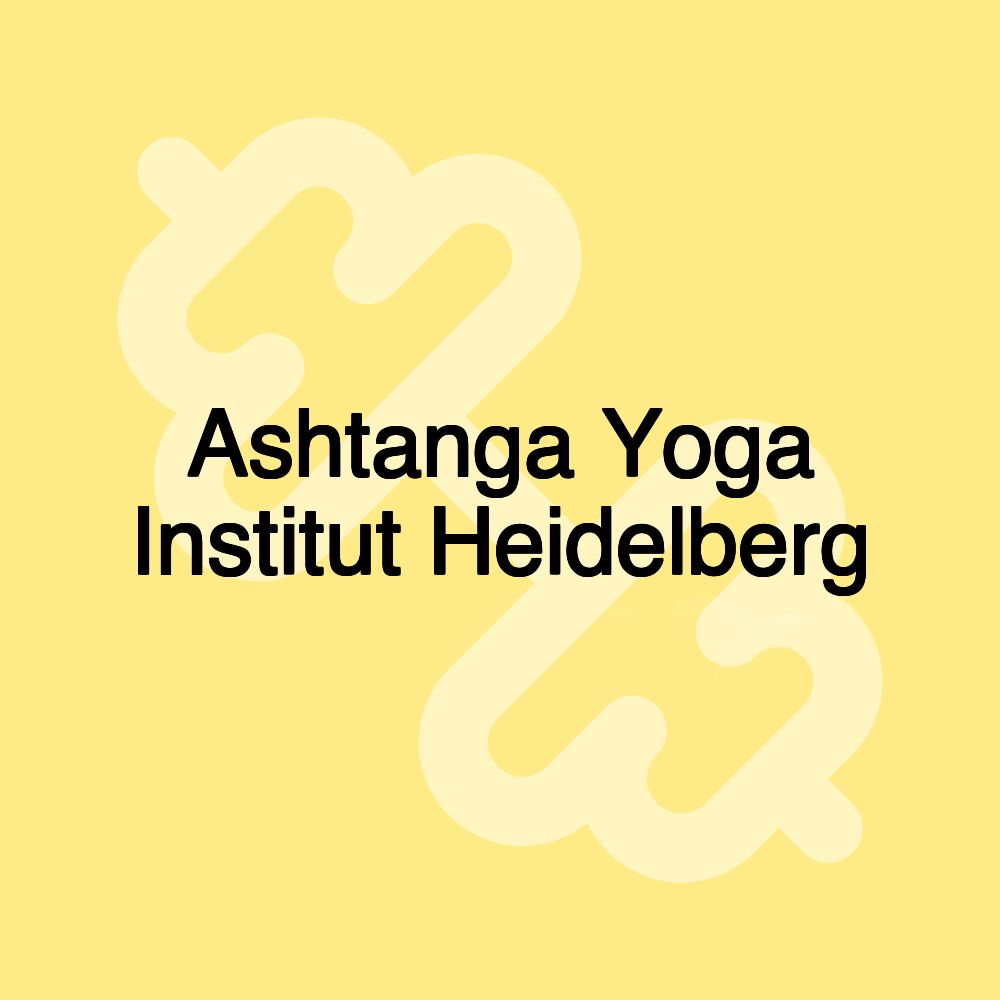 Ashtanga Yoga Institut Heidelberg