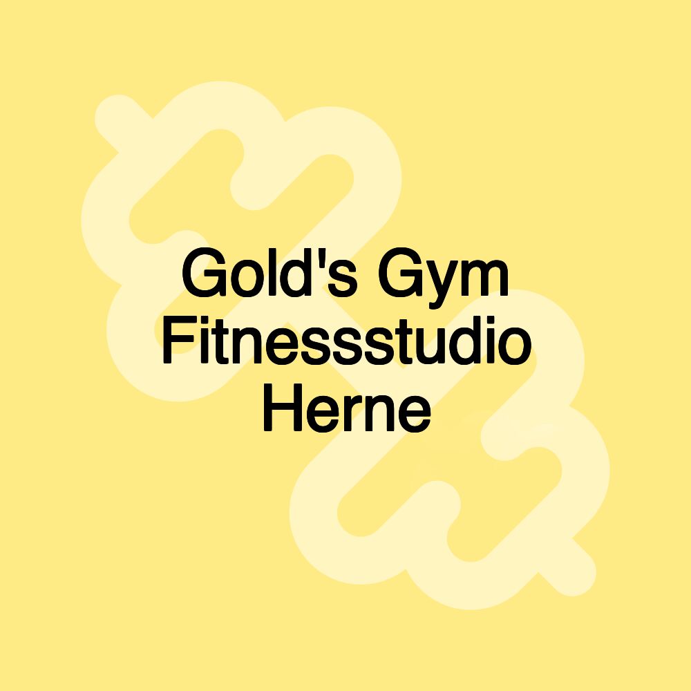 Gold's Gym Fitnessstudio Herne