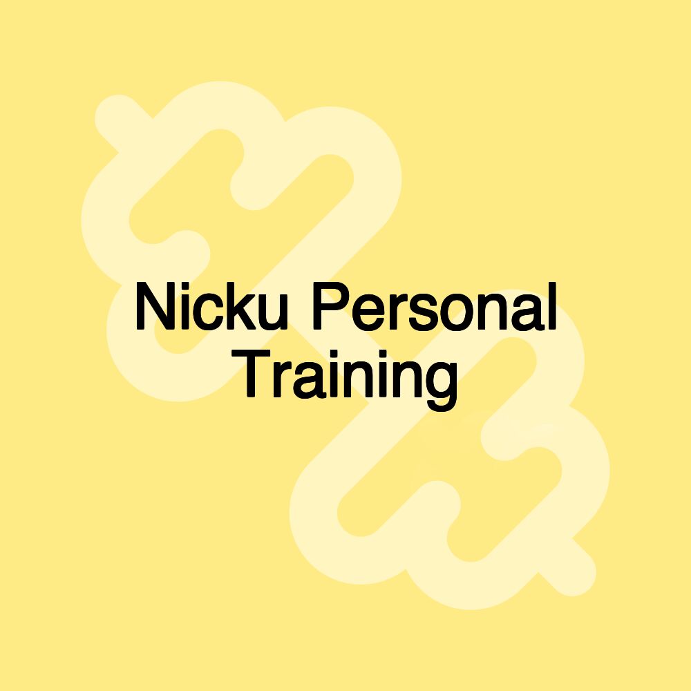 Nicku Personal Training