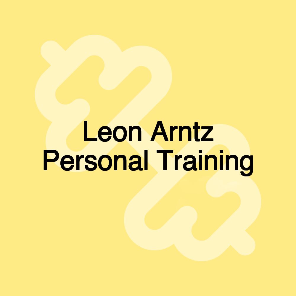 Leon Arntz Personal Training