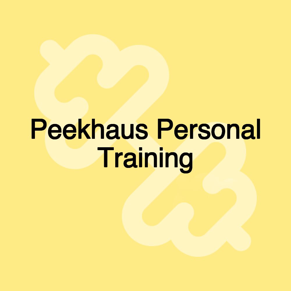 Peekhaus Personal Training