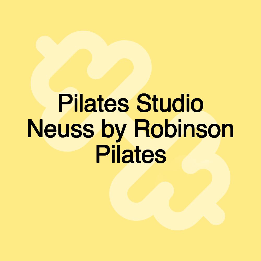 Pilates Studio Neuss by Robinson Pilates