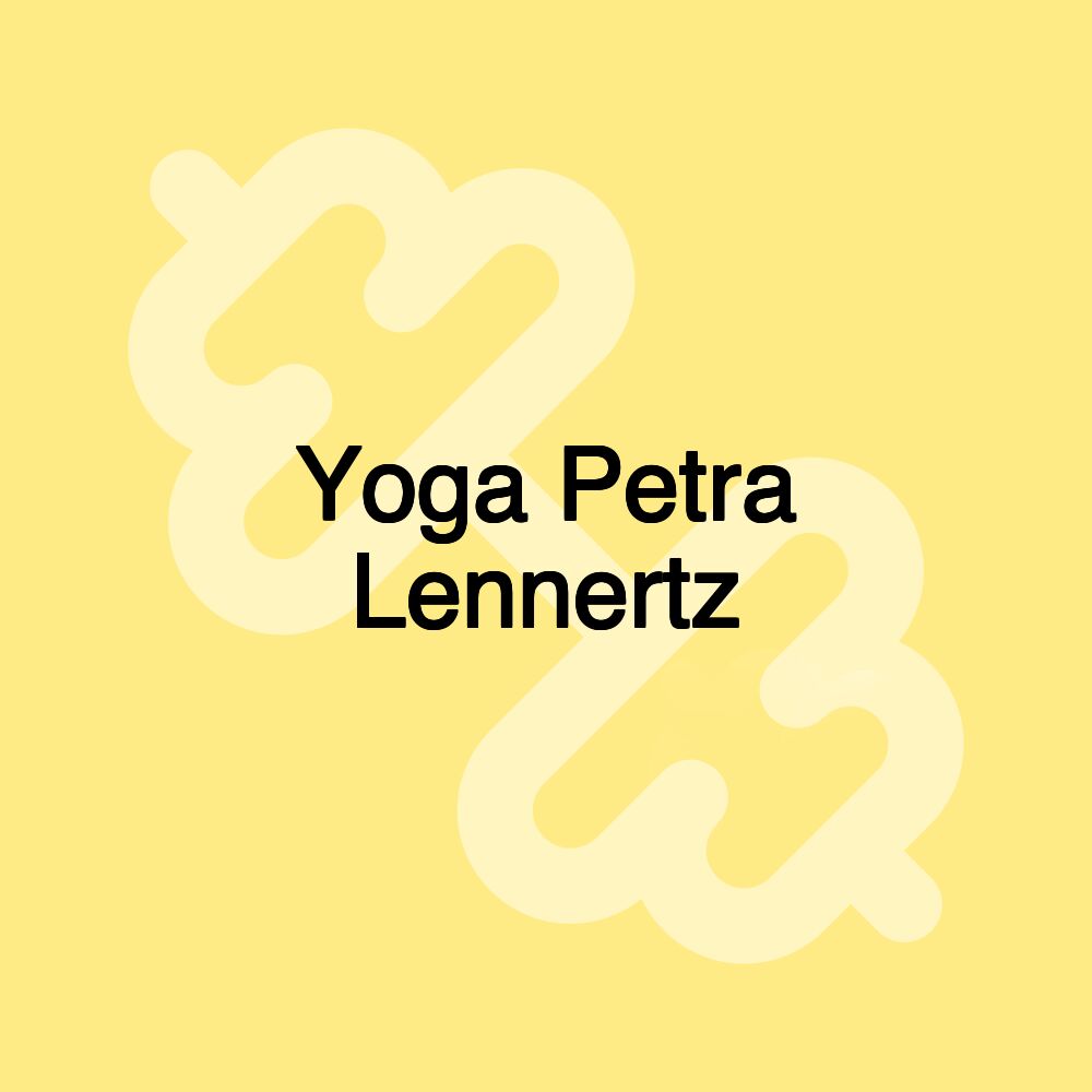 Yoga Petra Lennertz