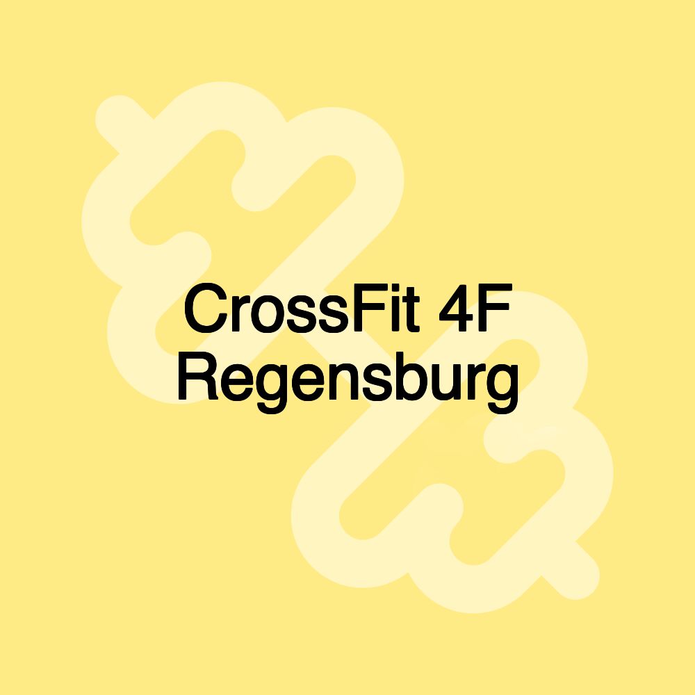 CrossFit 4F Regensburg