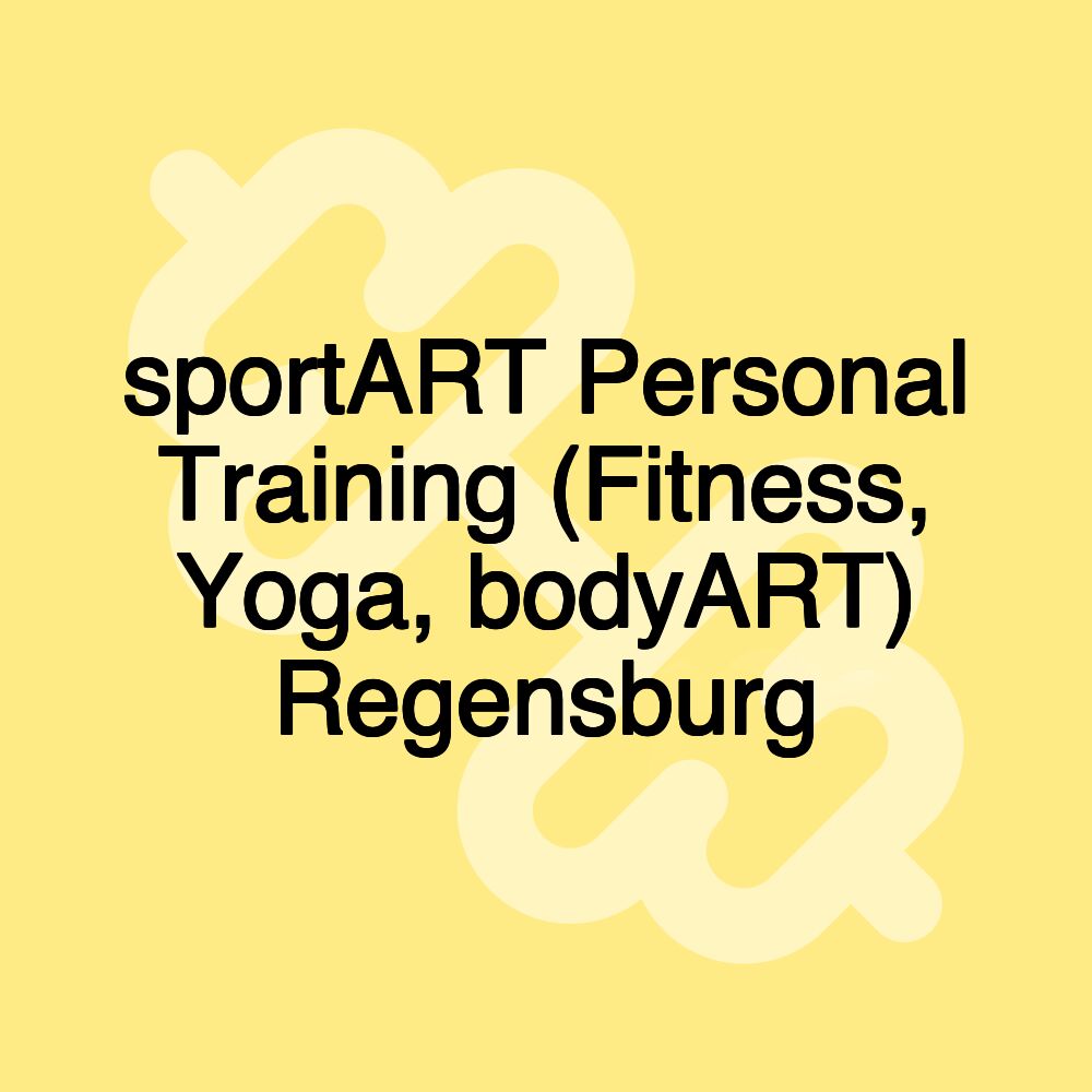 sportART Personal Training (Fitness, Yoga, bodyART) Regensburg