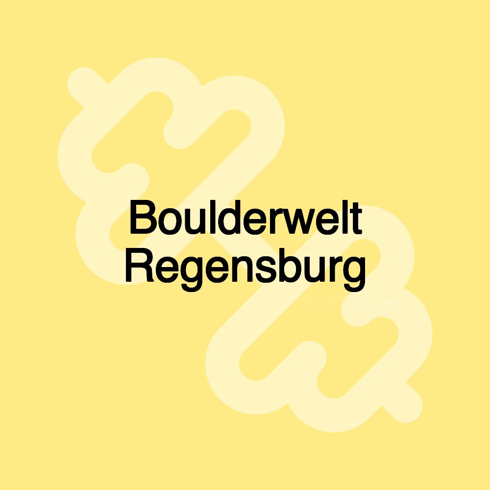 Boulderwelt Regensburg