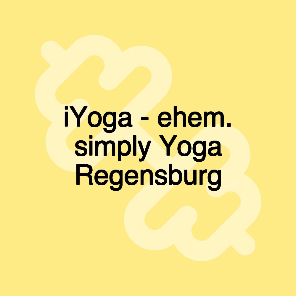 iYoga - ehem. simply Yoga Regensburg