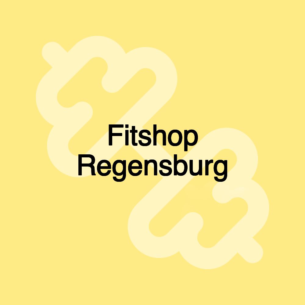 Fitshop Regensburg