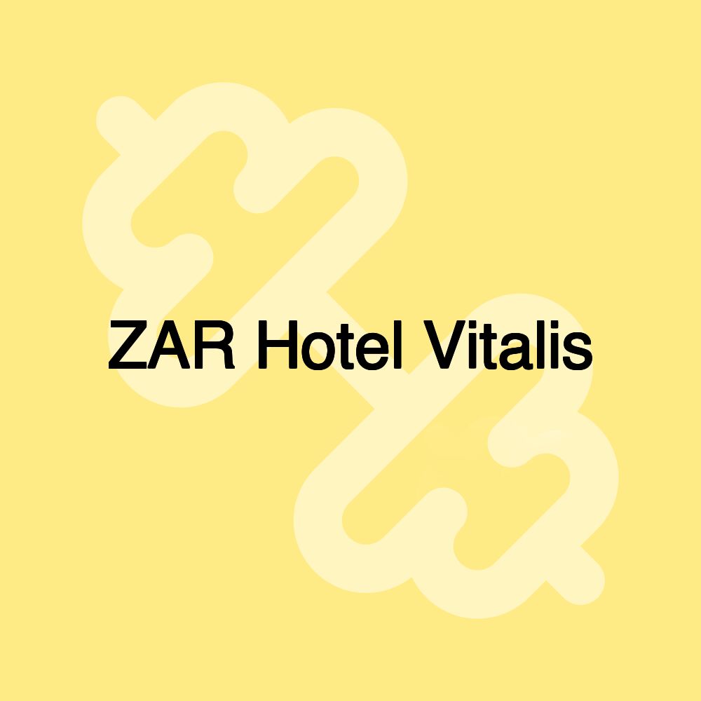 ZAR Hotel Vitalis