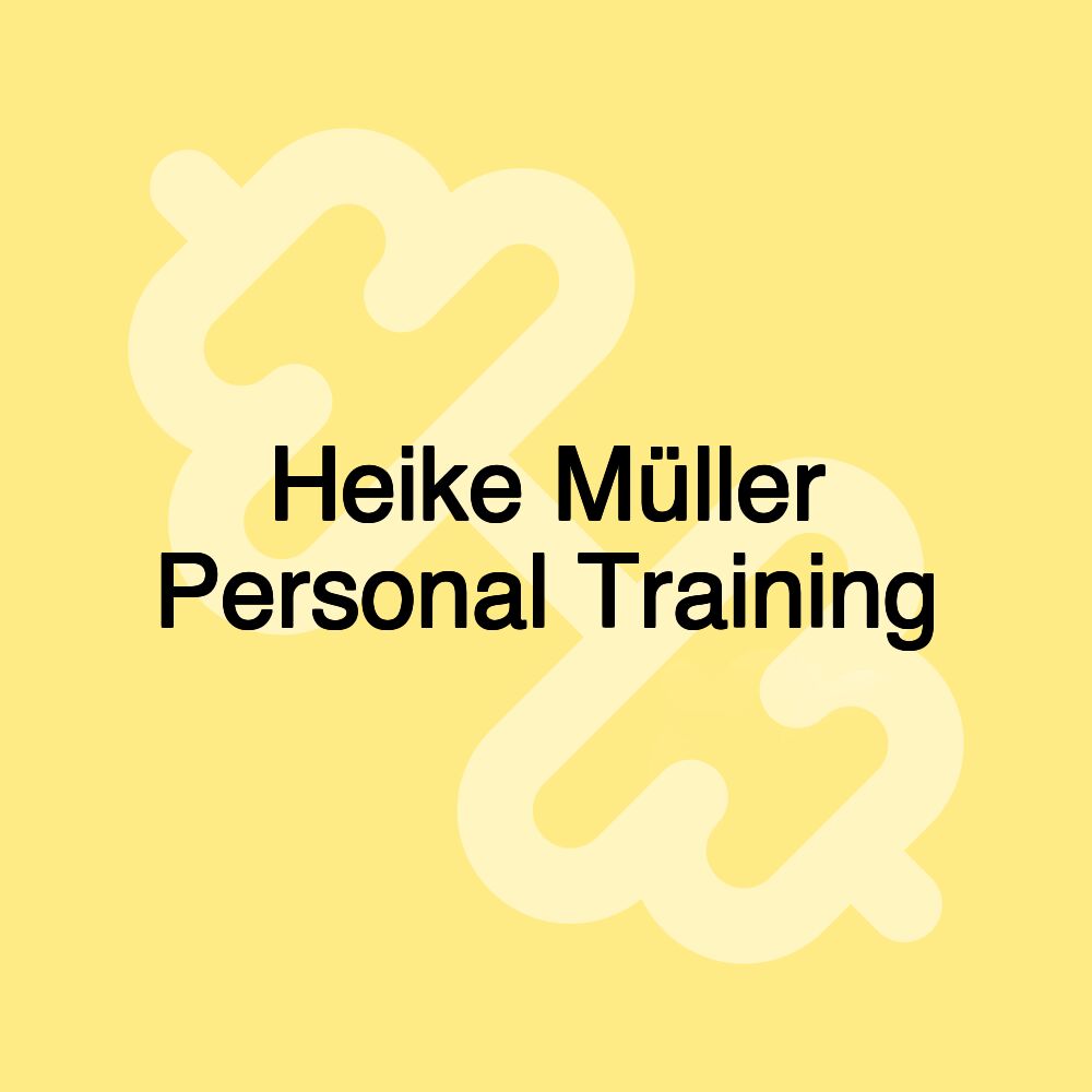 Heike Müller Personal Training