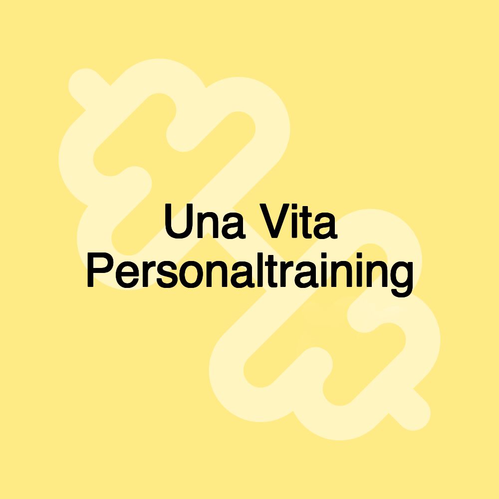 Una Vita Personaltraining