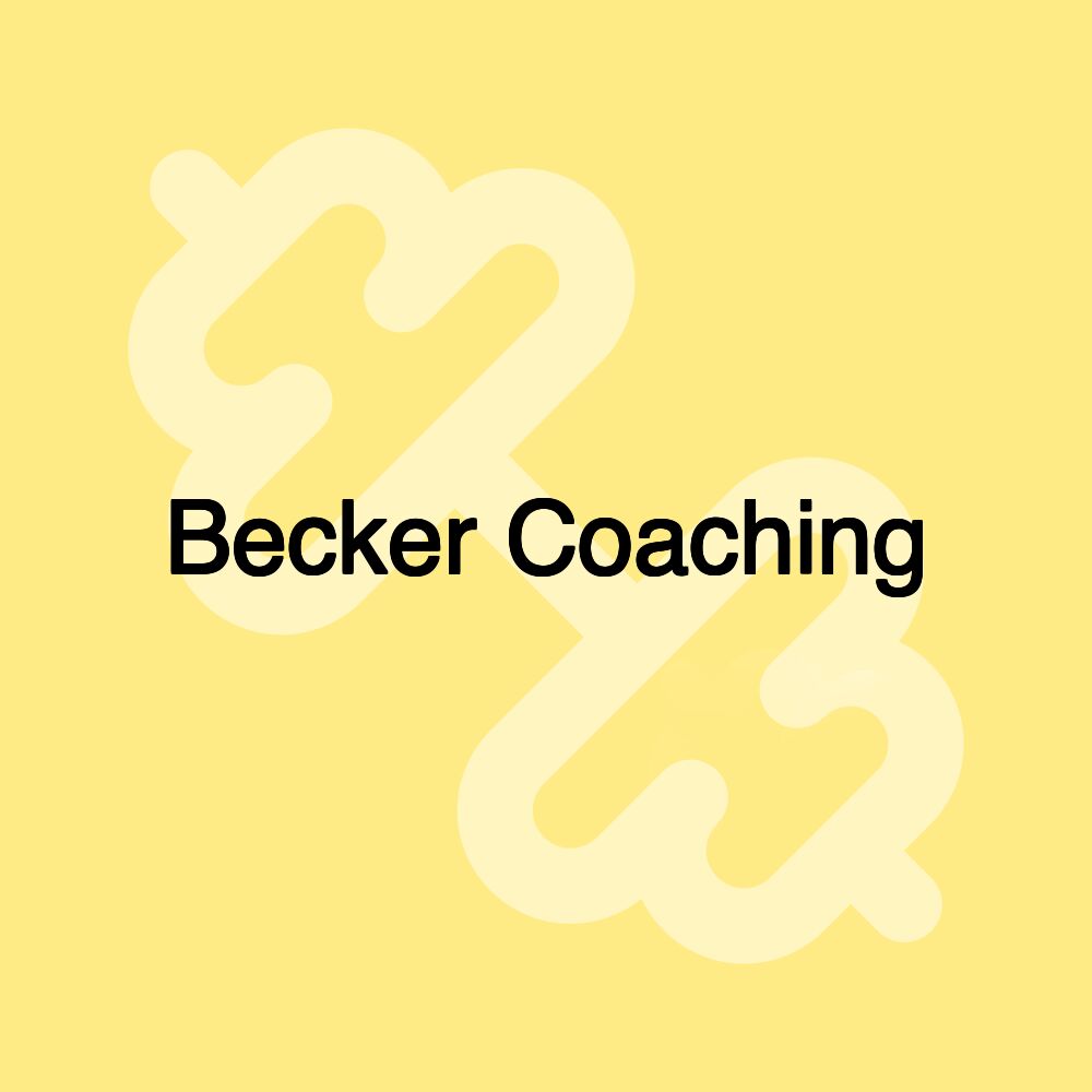 Becker Coaching