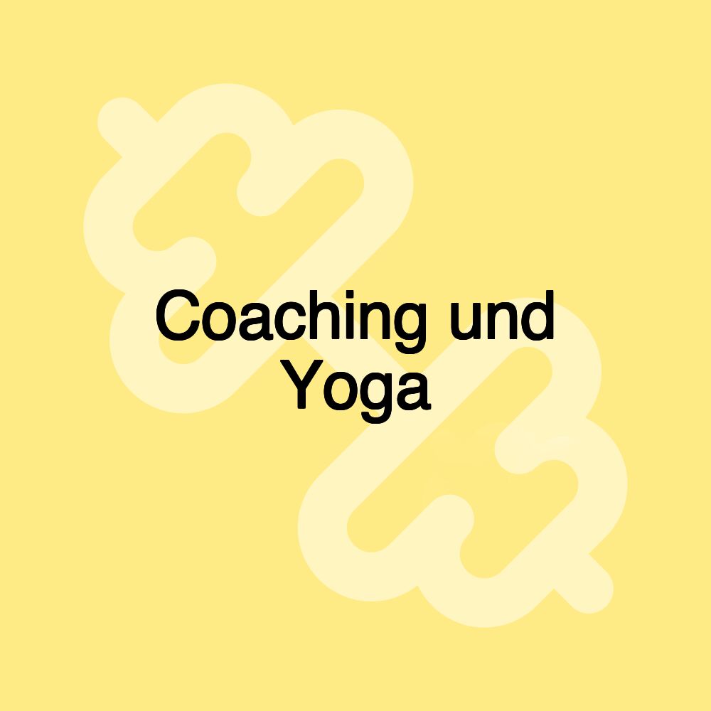 Coaching und Yoga