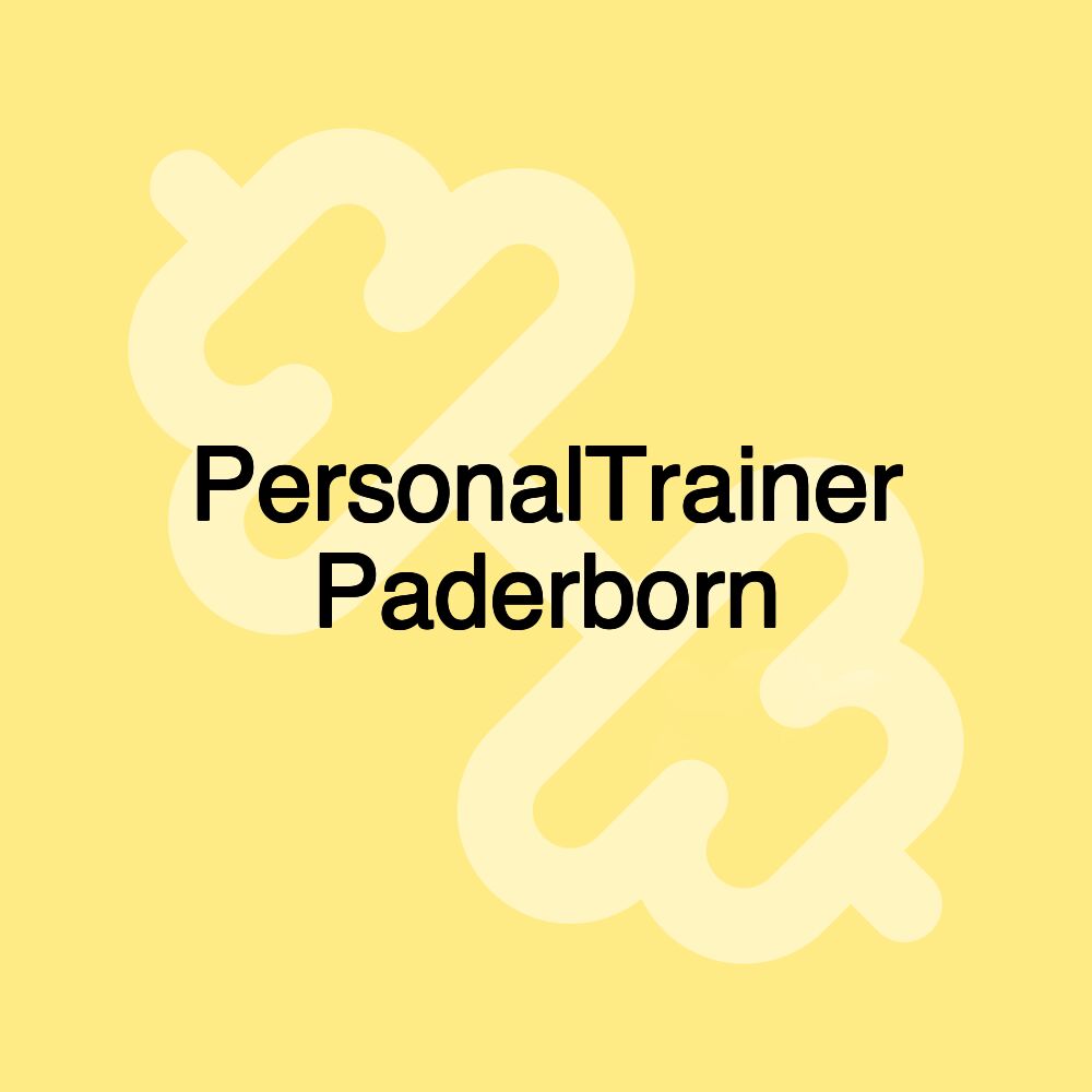 PersonalTrainer Paderborn