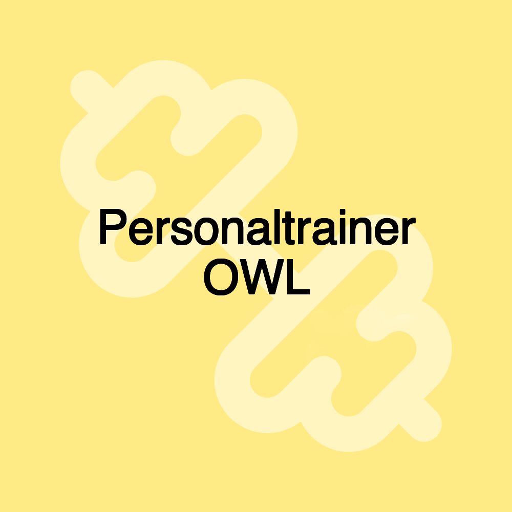 Personaltrainer OWL