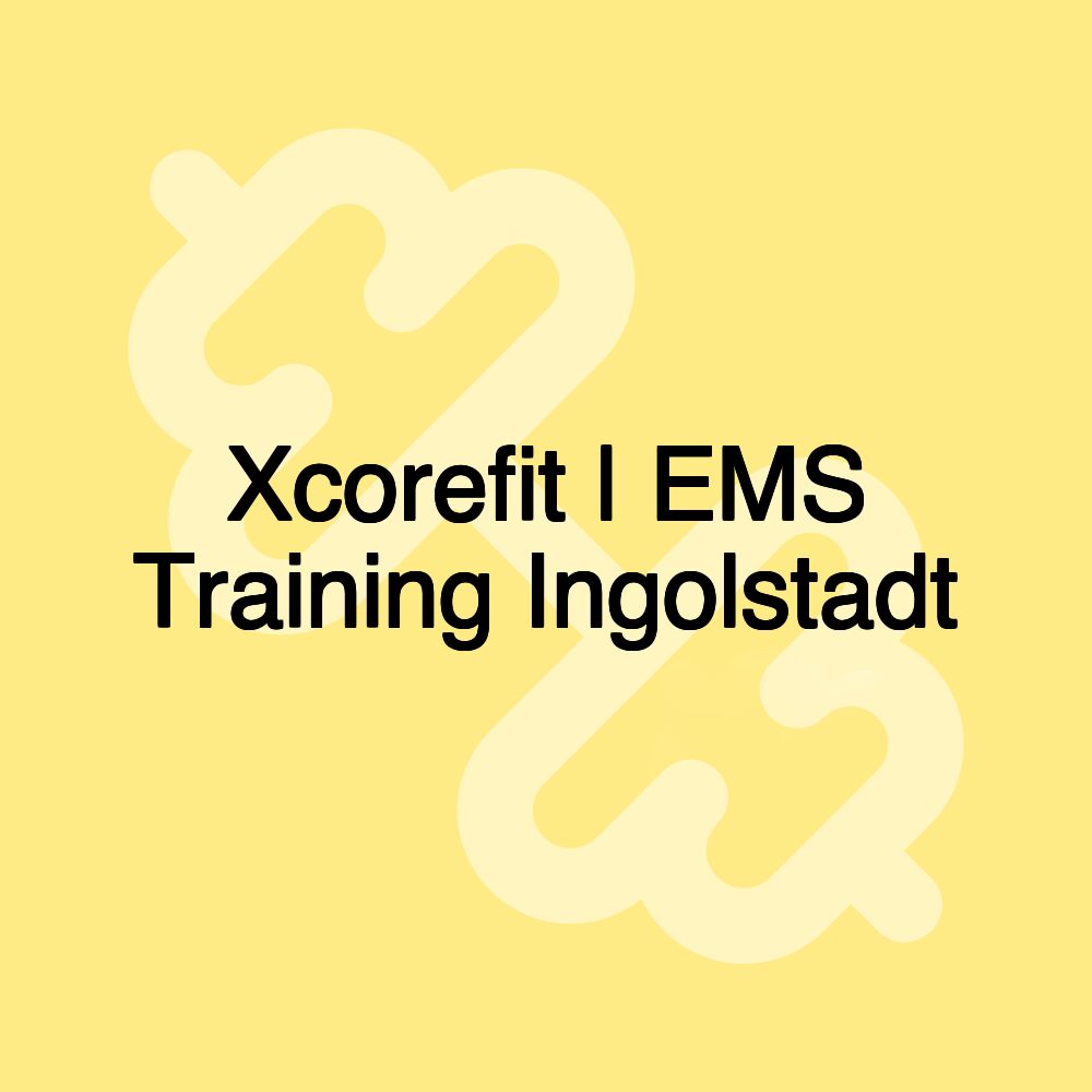 Xcorefit | EMS Training Ingolstadt