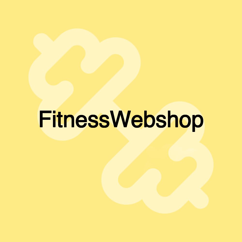 FitnessWebshop