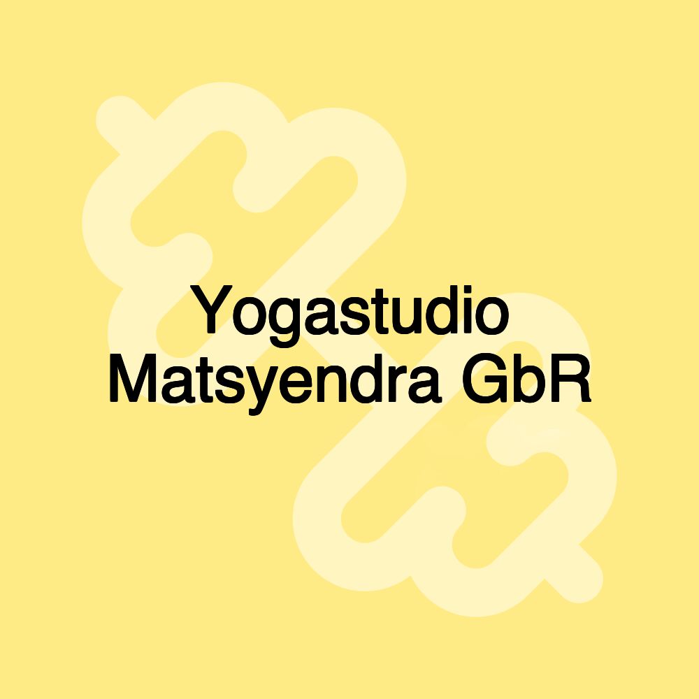 Yogastudio Matsyendra GbR