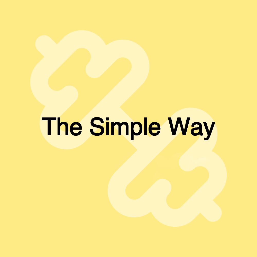 The Simple Way