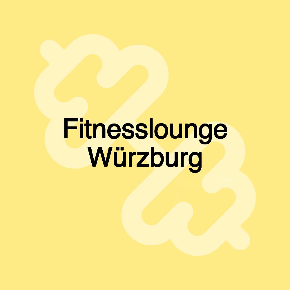 Fitnesslounge Würzburg