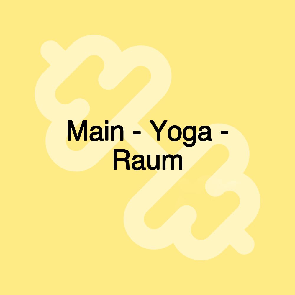 Main - Yoga - Raum