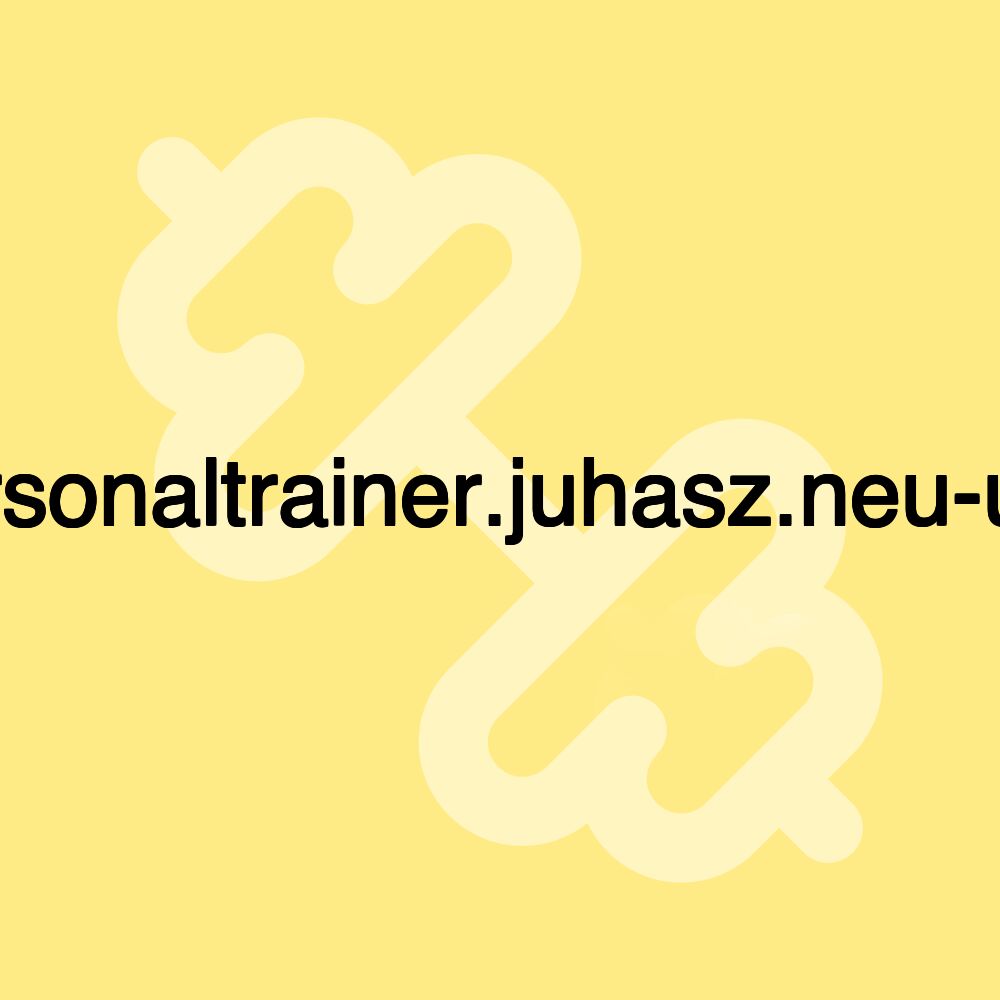 personaltrainer.juhasz.neu-ulm