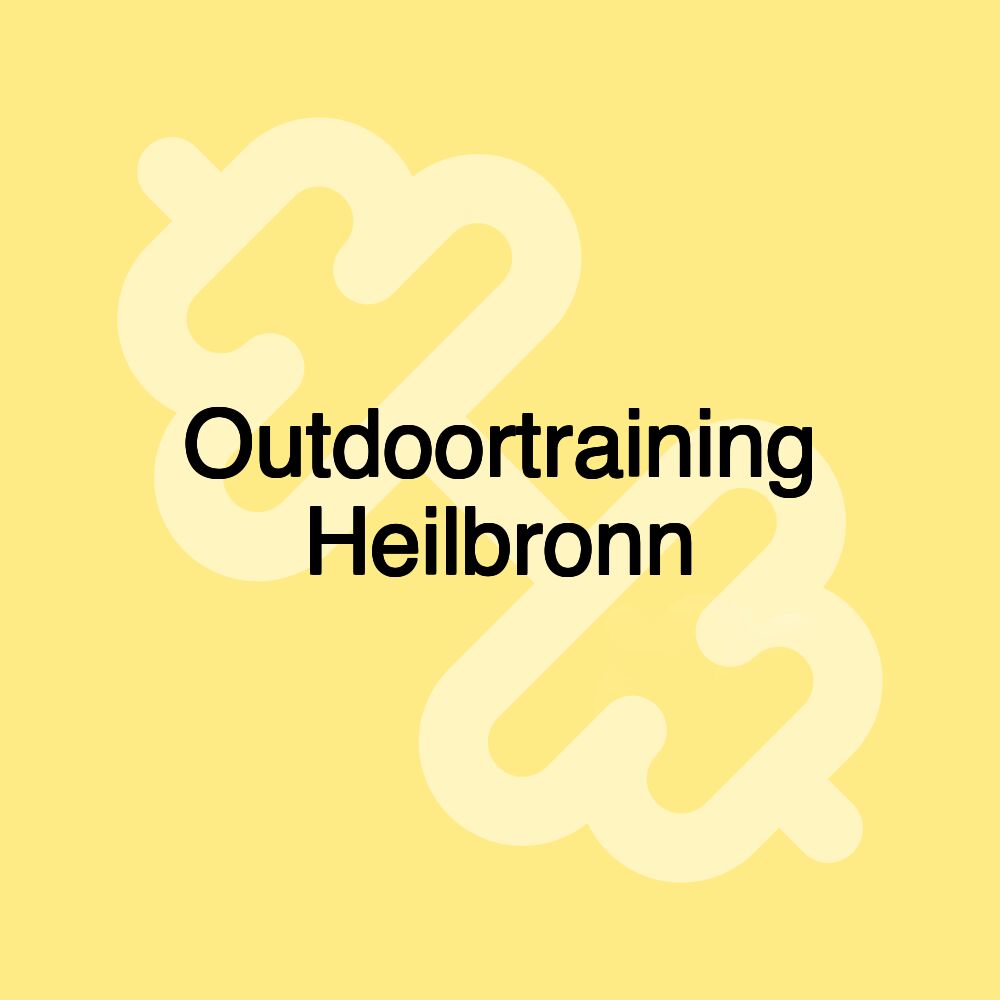 Outdoortraining Heilbronn