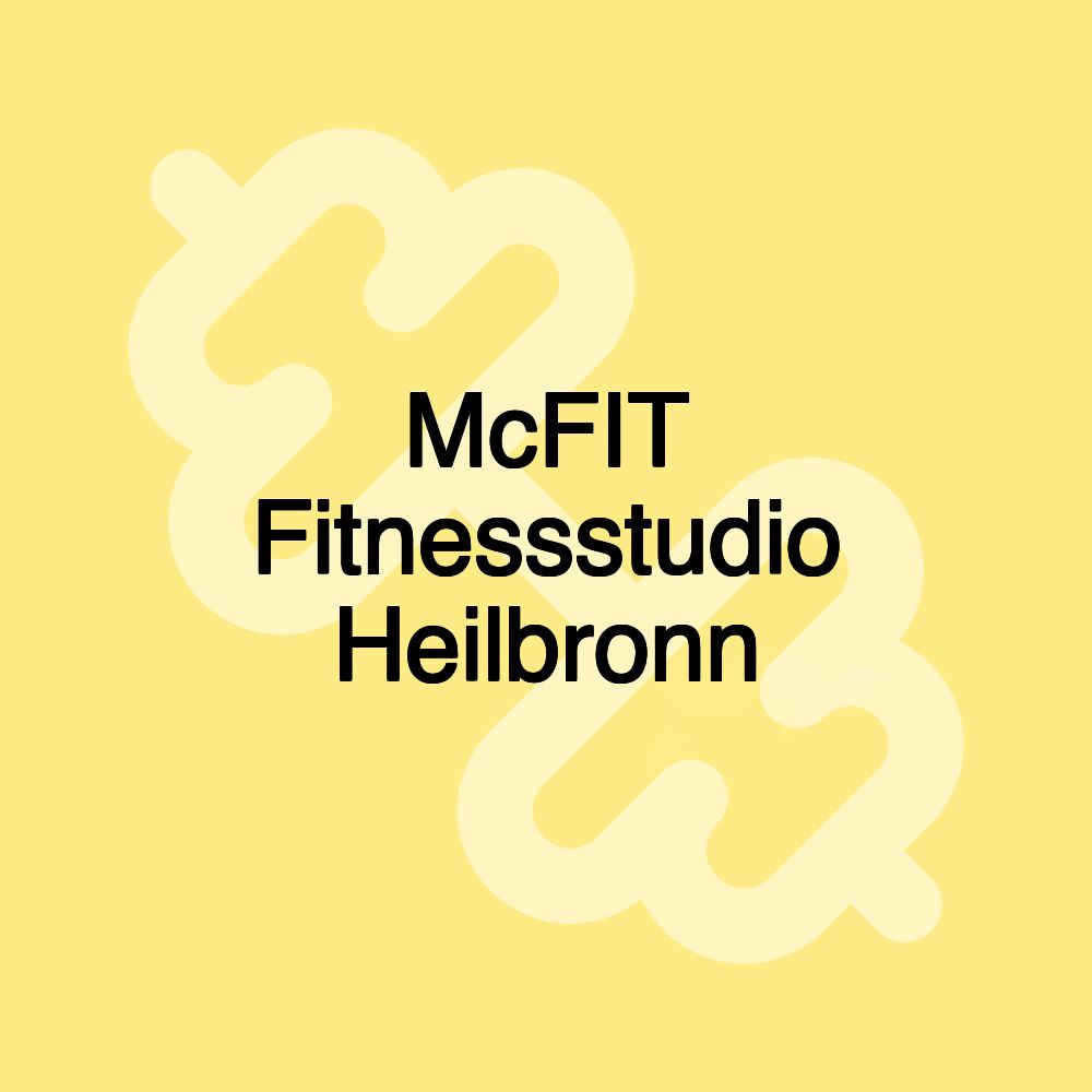 McFIT Fitnessstudio Heilbronn