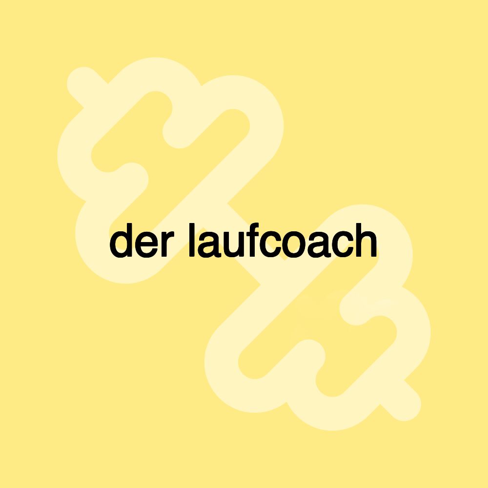 der laufcoach