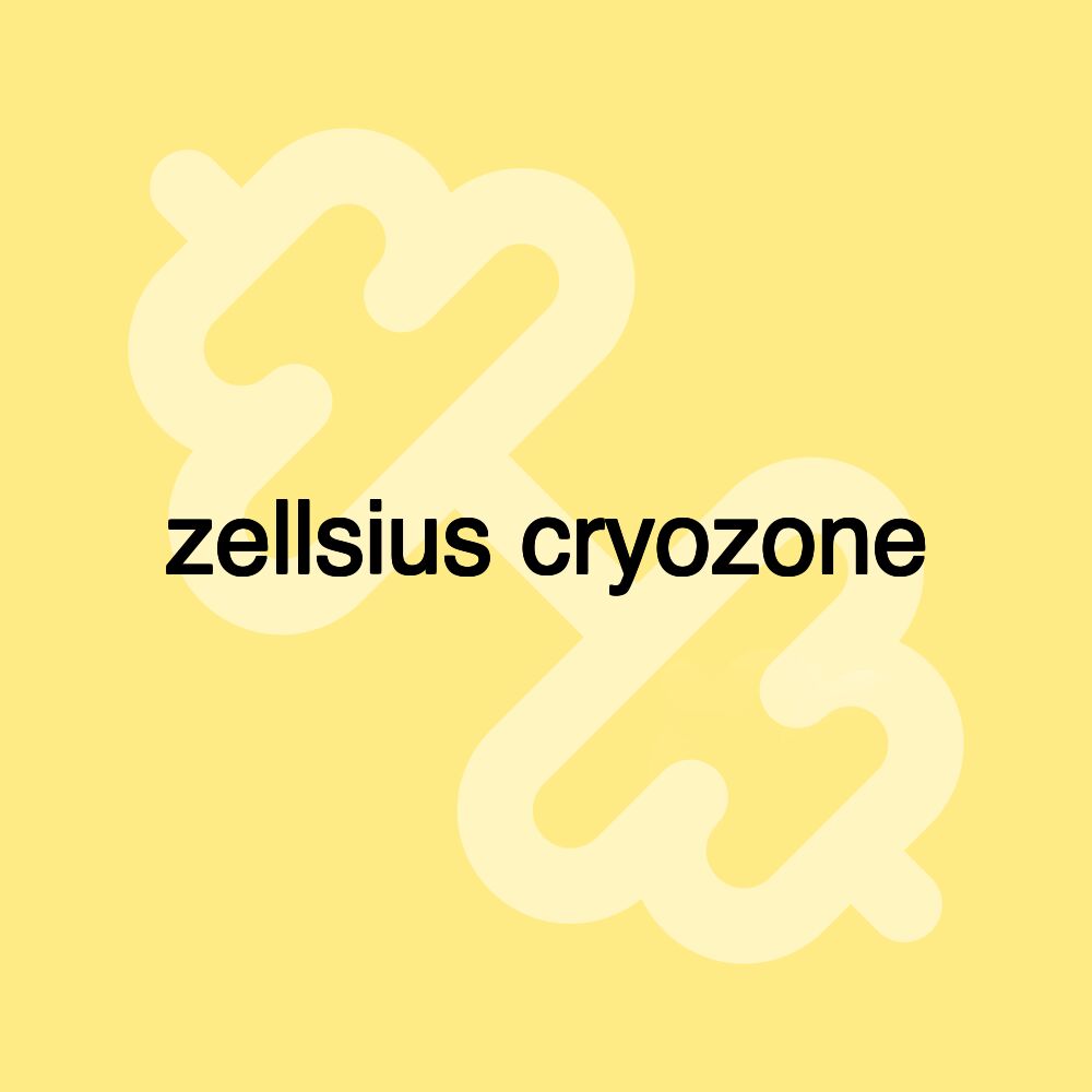 zellsius cryozone