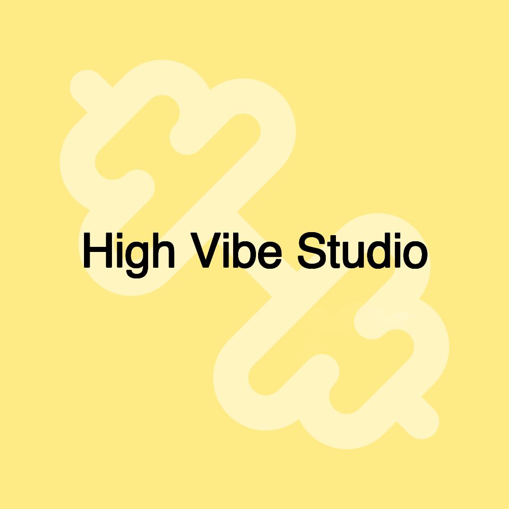 High Vibe Studio