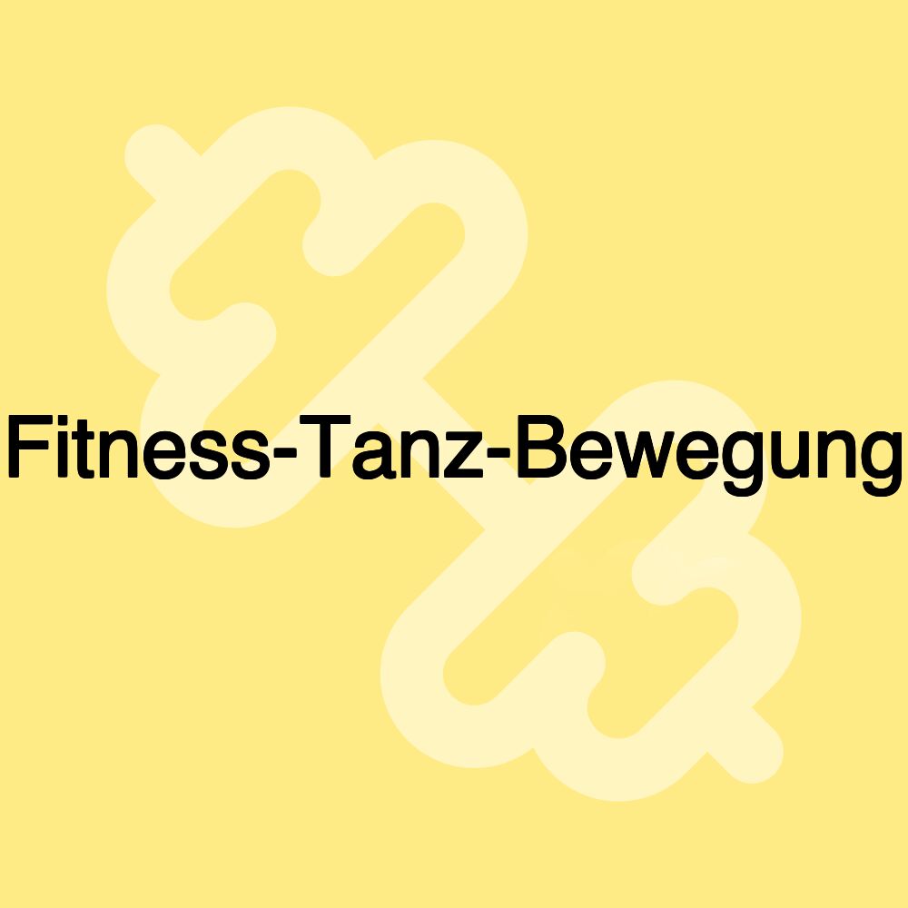 Fitness-Tanz-Bewegung