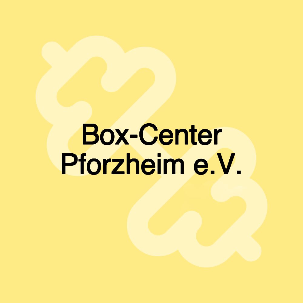 Box-Center Pforzheim e.V.