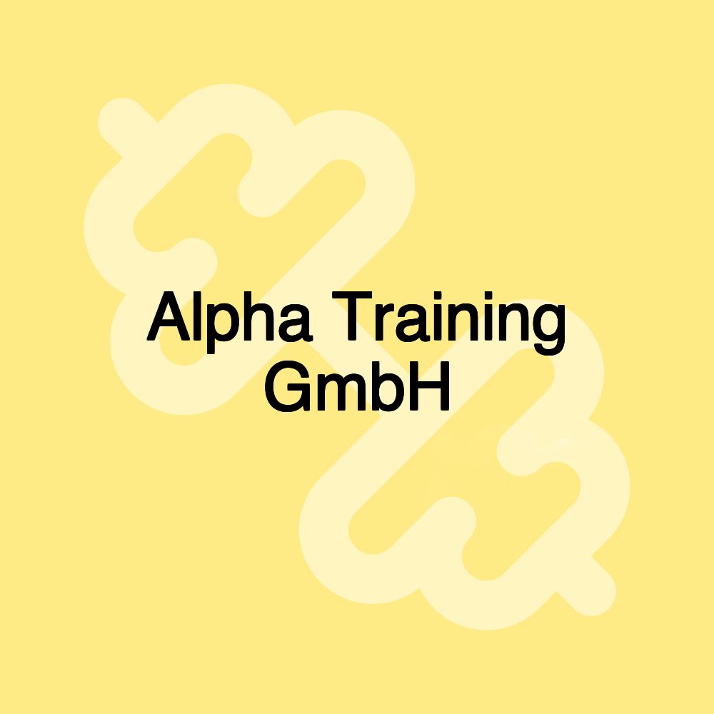 Alpha Training GmbH