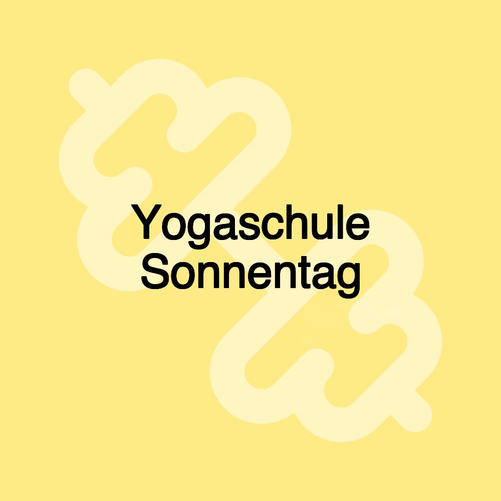 Yogaschule Sonnentag