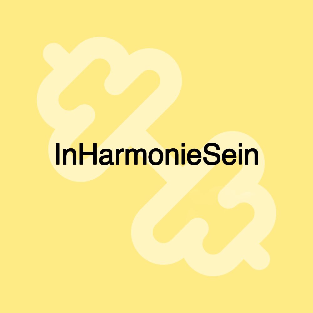 InHarmonieSein